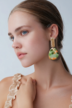 Load image into Gallery viewer, SOLEIL Statement Studs - Clay Earrings - Shape 11
