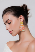 Load image into Gallery viewer, UNIQUE PAIRS Statement Studs - Mixed Clay Earrings - Shape 1