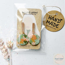Load image into Gallery viewer, SOLEIL Statement Studs - Clay Earrings - Shape 10