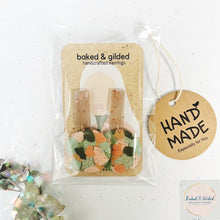 Load image into Gallery viewer, SOLEIL Statement Studs - Clay Earrings - Shape 6