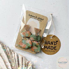 Load image into Gallery viewer, SOLEIL Statement Studs - Clay Earrings - Shape 8