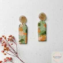 Load image into Gallery viewer, SOLEIL Statement Studs - Clay Earrings - Shape 3