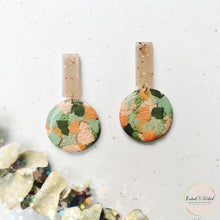 Load image into Gallery viewer, SOLEIL Statement Studs - Clay Earrings - Shape 6