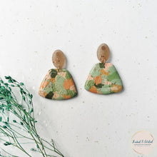 Load image into Gallery viewer, SOLEIL Statement Studs - Clay Earrings - Shape 5