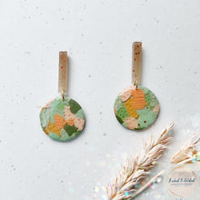 Load image into Gallery viewer, SOLEIL Statement Studs - Clay Earrings - Shape 10