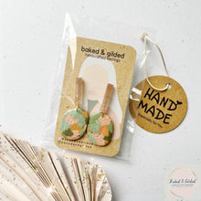 Load image into Gallery viewer, SOLEIL Statement Studs - Clay Earrings - Shape 9