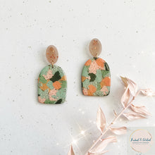 Load image into Gallery viewer, SOLEIL Statement Studs - Clay Earrings - Shape 1